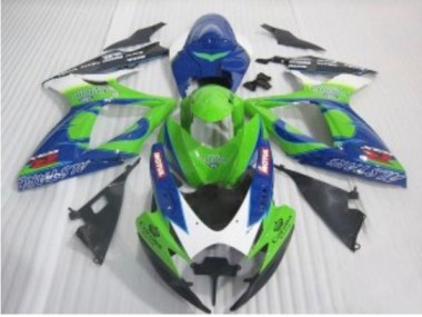 Carene Suzuki GSXR 600 / 750 K6 2006-2007 - Blu Verde