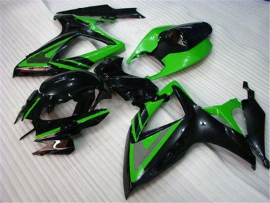 Carene Suzuki GSXR 600 / 750 K6 2006-2007 - Verde Nero