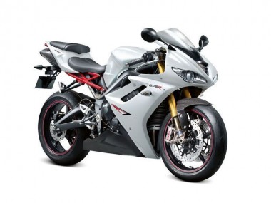 Carene Triumph Daytona 675 Triple 2009-2012 - Bianco Perla Nero