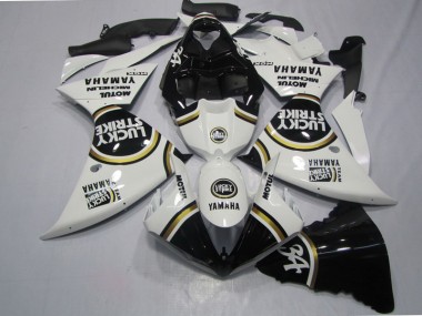 Carene Yamaha R1 2009-2011 - Nero Bianco Lucky Strike