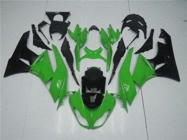 Kit Carenatura Completo ABS Kawasaki ZX6R 2009-2012 - Verde Nero