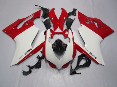 Kit Carenatura Iniezione Ducati 1199 2011-2014 - Bianco Rosso