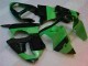 Kit Carenatura Iniezione Kawasaki ZX6R 2000-2002 - Verde Nero