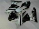 Kit Carenatura Iniezione Kawasaki ZX6R 2009-2012 - Nero Bianco 3M Touch4