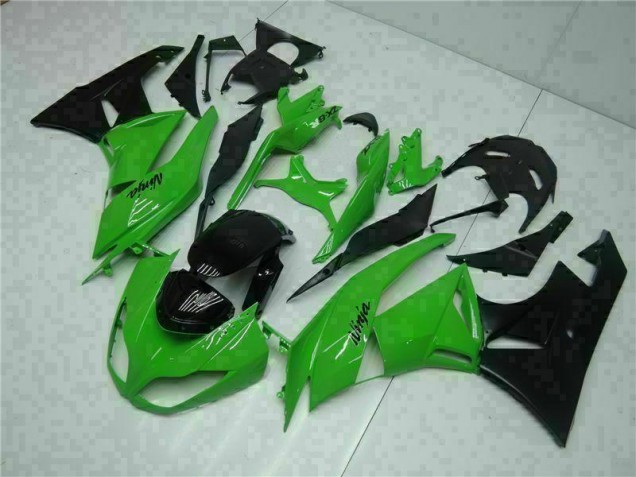 Kit Carenatura Iniezione Kawasaki ZX6R 2009-2012 - Nero Verde