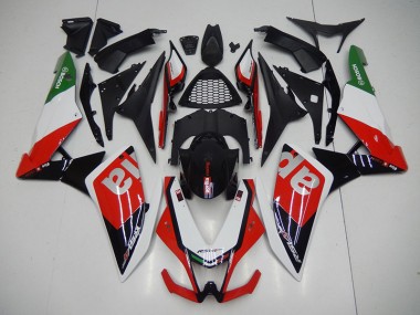 Kit Carene Aprilia RSV4 2009-2015 - Nero Rosso