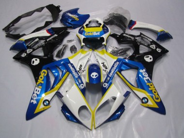 Plastica BMW S1000RR 2009-2014 - Blu Bianco GoldBet